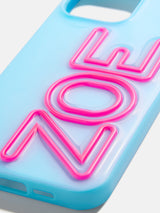BaubleBar Fine Line Custom iPhone Case - Light Blue/Hot Pink - 
    Get Gifting Early: 20% Off Custom