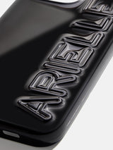 BaubleBar Fine Line Custom iPhone Case - Black - 
    Get Gifting Early: 20% Off Custom