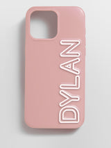 BaubleBar Fine Line Custom iPhone Case - Dusty Rose/White -
Custom Phone Case