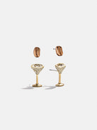Espresso Yourself Earring Set - Espresso Martini Earring Set