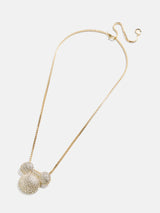 BaubleBar Disney Mickey Mouse Pavé Bubble Necklace - Gold/Pavé -
Disney Mickey Mouse necklace