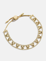 BaubleBar Disney Mickey Mouse Repeating Slider Bracelet - Gold - 
    Disney bracelet