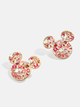 BaubleBar Disney Mickey Mouse Valentine's Day Earrings - Pink - 
    Disney stud earrings