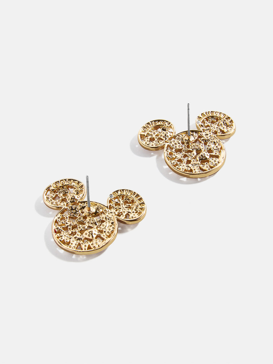 Disney Mickey Mouse Valentine's Day Earrings - Pink