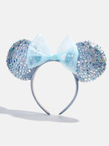 BaubleBar Disney Minnie Mouse Crystal Blue Ears Headband - Minnie Mouse Crystal Blue Ears -
Disney ears with tulle bow