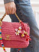 BaubleBar Disney Valentine's Day Bag Charm - Daisy Duck - 
    Disney keychain