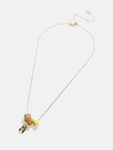 BaubleBar Disney Goofy Beaded Charm Necklace - Goofy - 
    Disney rondelle beads on a gold chain
