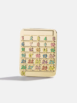 BaubleBar Disney Mickey Mouse Adjustable Calendar Pin - Gold -
Disney collectable pin