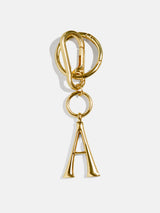 BaubleBar Gold Initial Enamel Bag Charm - A -
Initial keychain