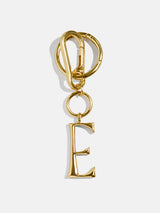 BaubleBar Gold Initial Enamel Bag Charm - E - 
    Initial keychain