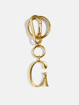 BaubleBar Gold Initial Enamel Bag Charm - G - 
    Initial keychain
