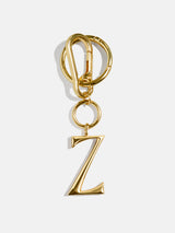 BaubleBar Gold Initial Enamel Bag Charm - Z - 
    Initial keychain