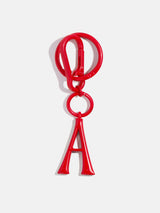 BaubleBar Red Initial Enamel Bag Charm - A -
Initial keychain