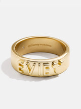 BaubleBar Disney 18K Gold Plated Sterling Silver Custom Block Ring - Gold/Pavé -
It's Black Friday Week: Enjoy 20% off.