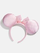 BaubleBar Disney Minnie Mouse Soft Pink Custom Ears Headband - Custom Soft Pink Minnie Mouse Ears - 
    Customizable Disney Ears Headband