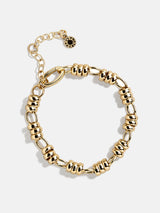 BaubleBar Lucia Bracelet - Gold -
Gold chain link bracelet