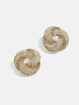 BaubleBar Brianna Earrings - Gold/Pavé -
Limited Time: Enjoy 20% Off