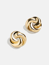 BaubleBar Brianna Earrings - Gold -
Statement knot earrings