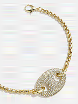 BaubleBar Peyton Reversible Bracelet - Gold/Pavé -
Extra 30% Off: Early Black Friday Access