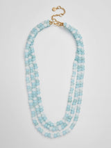 BaubleBar Lena Semi-Precious Layered Necklace - Turquoise -
3-in-1 necklace for easy styling