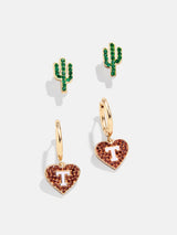 BaubleBar University of Texas at Austin Earring Set - University of Texas at Austin -
Limited Time: Enjoy 20% Off