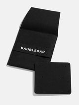 BaubleBar Jewelry Gifting Pouch - Jewelry With Insert Pouch -
Necklace & Earring Storage Pouch