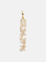 BaubleBar Save The Date Custom Charm - Gold/Pavé - 
    Get Gifting Early: 20% Off Custom