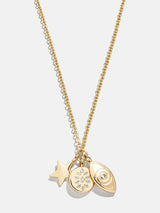 BaubleBar Evil Eye Cluster Charm Necklace - Evil Eye -
Extra 30% Off: Early Black Friday Access