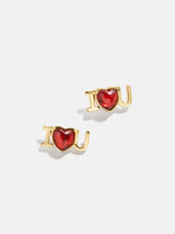 BaubleBar Kids' I Heart You Earrings - ILY -
Kid's stud earrings
