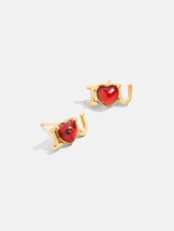 BaubleBar Kids' I Heart You Earrings - ILY -
Kid's stud earrings