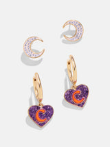 BaubleBar Clemson University Earring Set - Clemson University - 
    Set of two Clemson University earrings
