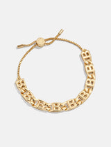 BaubleBar Repeating Initial Bracelet - B - 
    Limited Time Deal