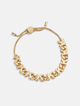 BaubleBar Repeating Initial Bracelet - K - 
    Limited Time Deal
