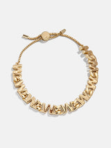 BaubleBar Repeating Initial Bracelet - W - 
    Limited Time Deal