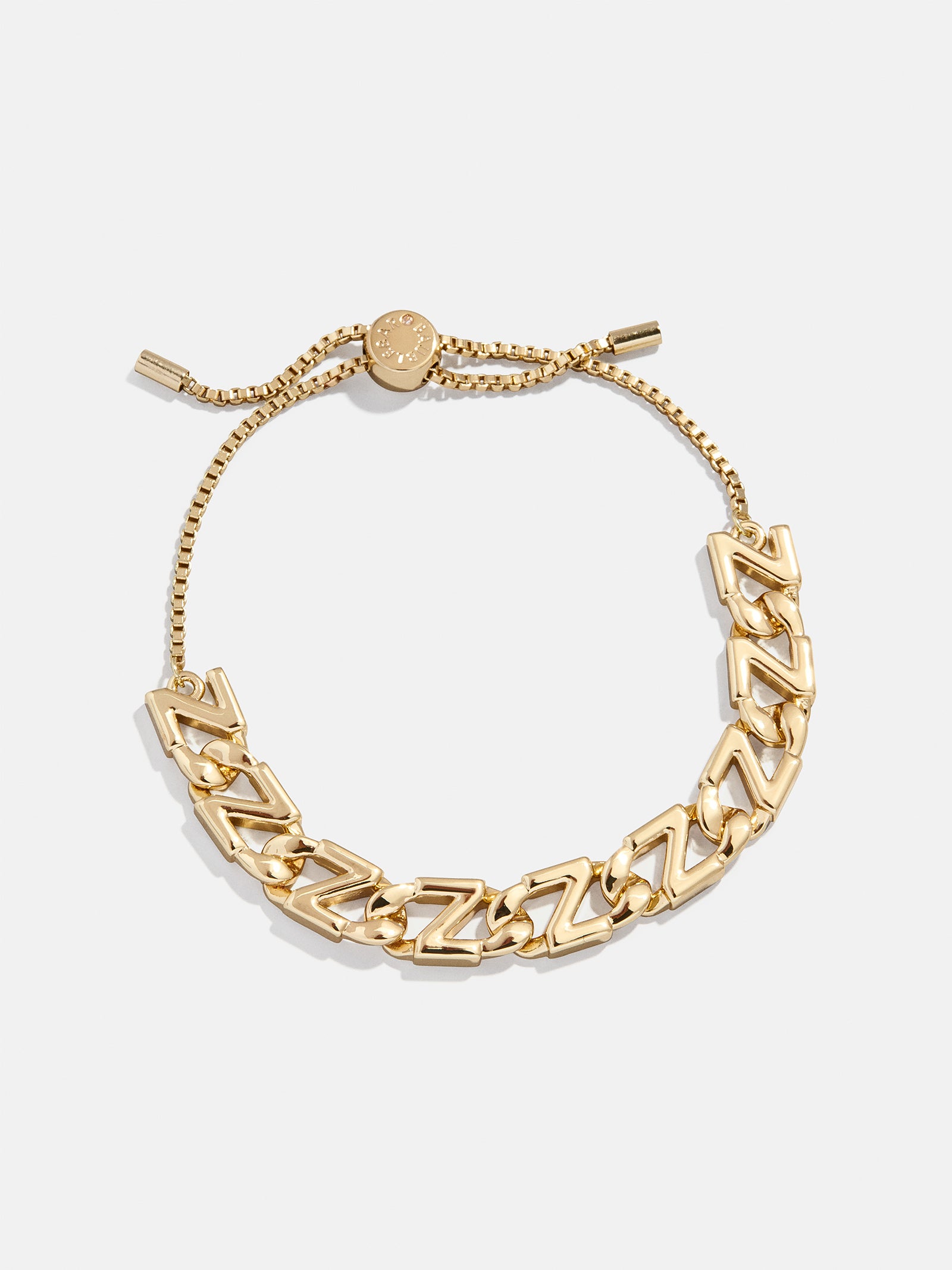 Repeating Initial Bracelet - Z