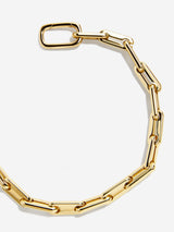 BaubleBar Deja Bracelet - Medium Gold Plated Brass -
Gold hera link bracelet