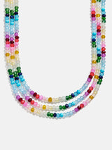 BaubleBar Lena Semi-Precious Layered Necklace - Multi -
3-in-1 necklace for easy styling