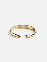 BaubleBar Geraldine Ring - Gold -
It's Black Friday Week: Enjoy 30% off.