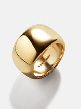 BaubleBar Cleo Ring - Gold -
Gold oversized ring