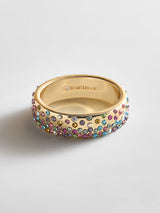 BaubleBar Lola Ring - Multi -
Multicolored pavé ring