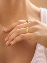 BaubleBar Maria Ring - Gold/Pavé -
Limited Time: Enjoy 20% Off