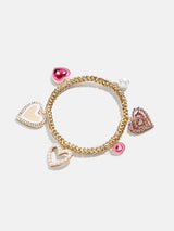 BaubleBar Heart To Resist Kids' Charm Bracelet - Heart - 
    Kid's charm bracelet