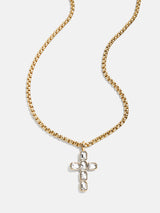 BaubleBar Mara Cross Necklace - Bezel Cross -
It's Black Friday Week: Enjoy 30% off.