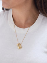 BaubleBar Bubble Zodiac Necklace - Cancer -
Gold zodiac necklace