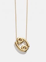 BaubleBar Bubble Zodiac Necklace - Cancer -
Gold zodiac necklace