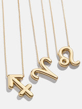 BaubleBar Bubble Zodiac Necklace - Aries - 
    Gold zodiac necklace