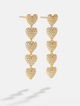 BaubleBar 18K Gold Heart Drop Earrings - Heart -
Cyber Monday Ends Tonight: EXTRA 30% off sale. Prices as marked.