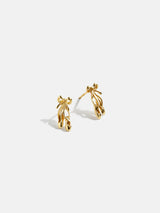 BaubleBar 18K Gold Sports Delicate Stud - Ballet -
18K gold plated sterling silver