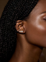 BaubleBar 18K Gold Victoria Earrings - Gold/Pavé -
Limited Time: Enjoy 20% Off