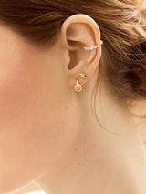 BaubleBar 18K Gold Smiley Delicate Hoop Earrings - Pavé Smiley Face -
It's Black Friday Week: Enjoy 30% off.